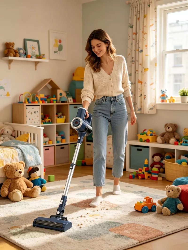Long Runtime Cordless Vacuum Cleaner